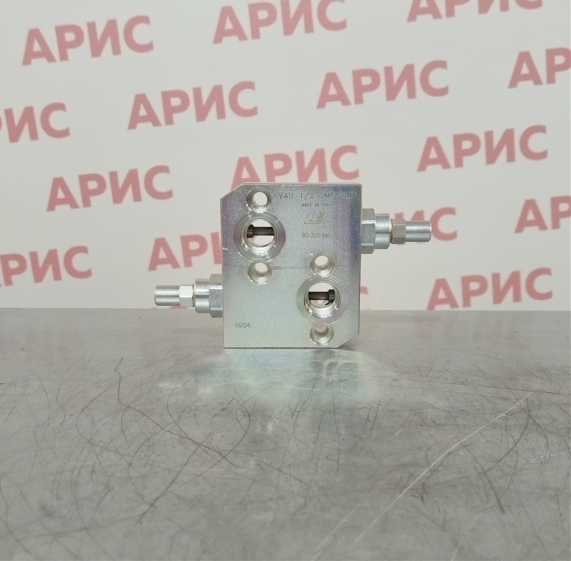 Клапан предохранительный перекрестный VAU 1/2 OMP/OMR (80-300 BAR) MARCHESINI ITALY