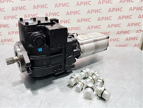 Насос аксиально-поршневой HZDCY-28+10+10 (Hydraulic control)