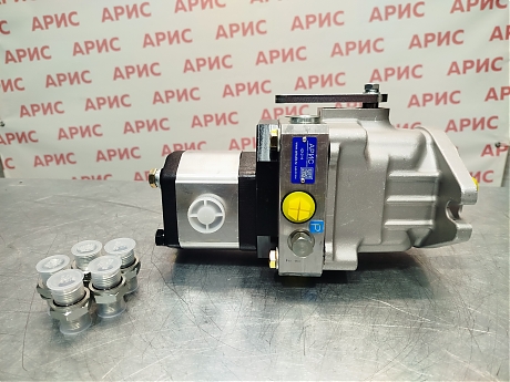 Насос аксиально-поршневой HZA-21(tandem pump, 21ml/r,with gear pump 8ml/r)