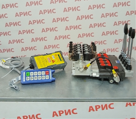 Гидрораспределитель 05Р80(Electro-hydraulic control, с пультом ДУ, 24V) КИТАЙ