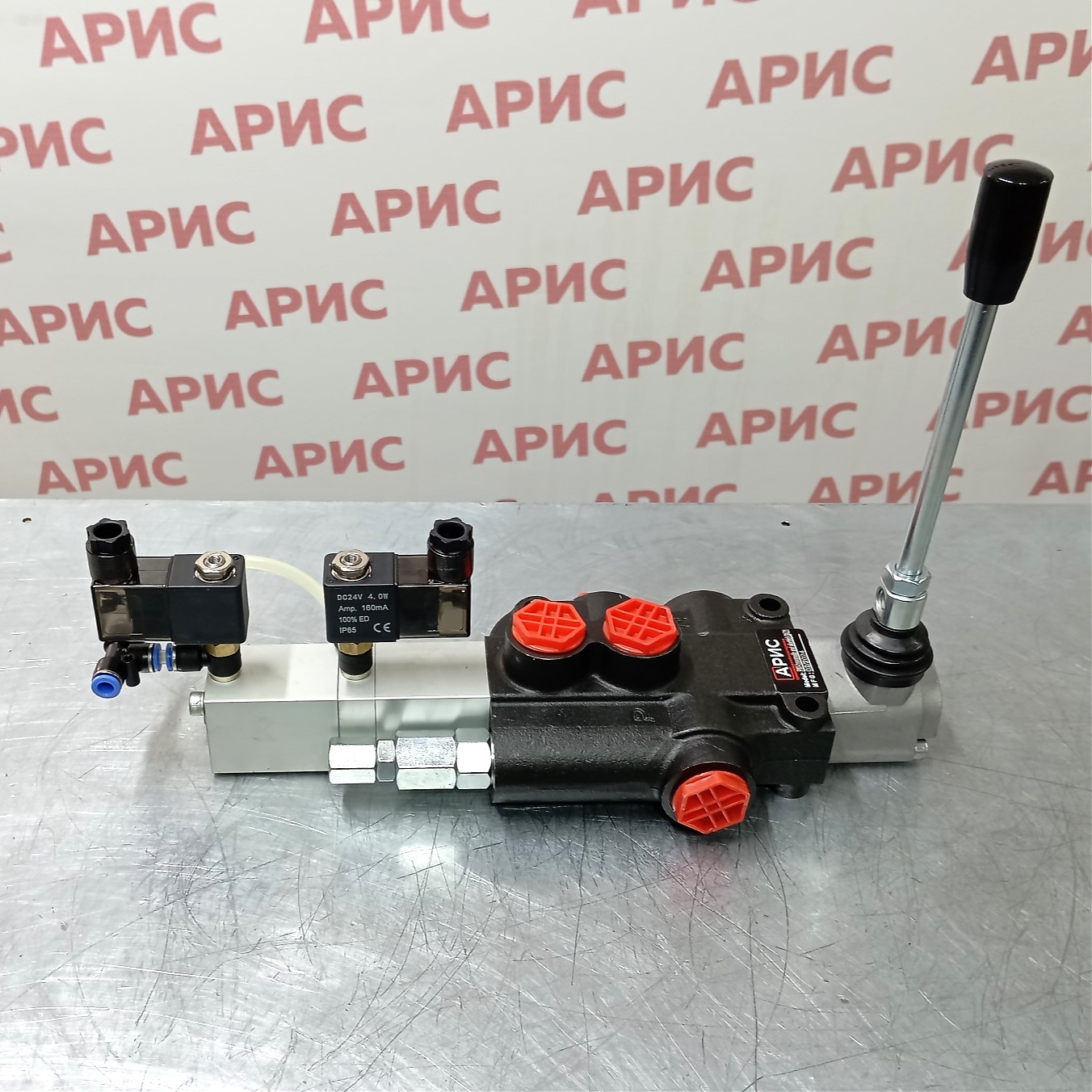 Гидрораспределитель Р80 (pneumatic and electric control 24V) GKZ1 КИТАЙ