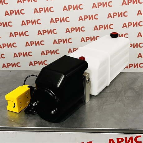 Гидростанция подъема кузова HPU5-G2.1D(10L)1(12V)W(1.6kw)10WU (2850rpm)A (КИТАЙ) ПЛАСТИКОВЫЙ БАК 