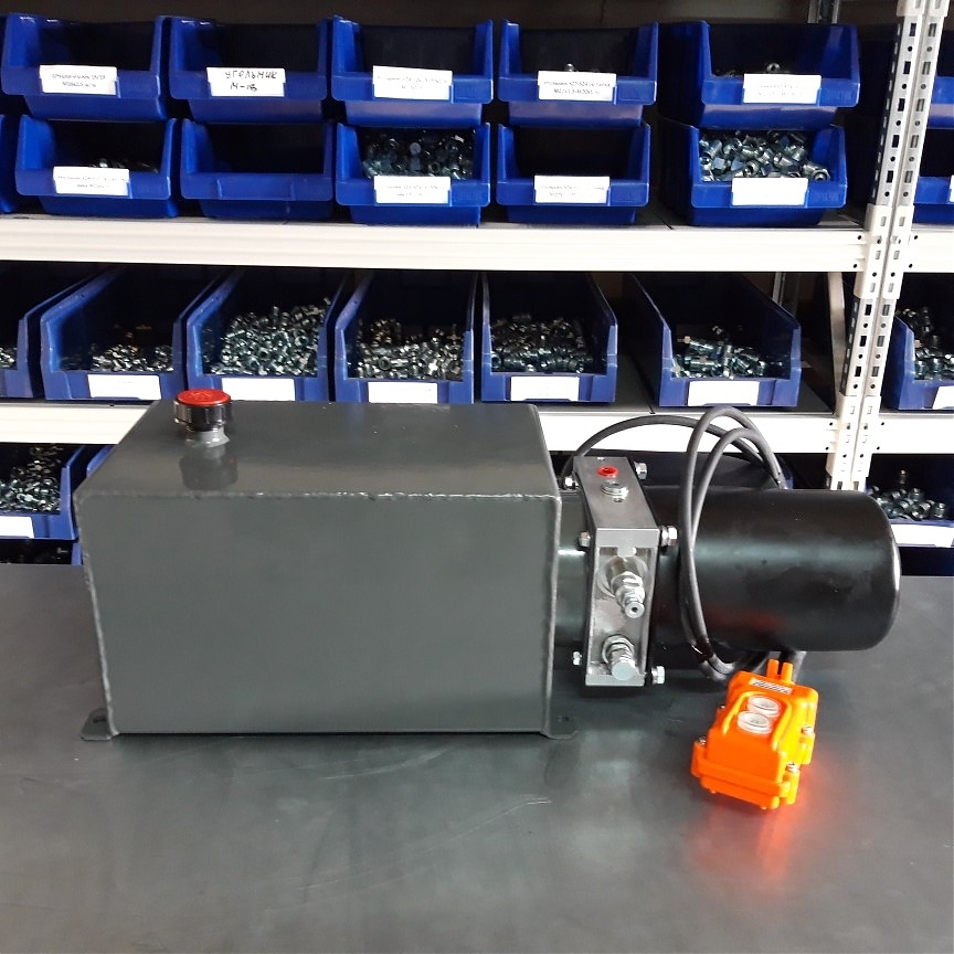 Гидростанция подъема кузова 180Bar.T10.DC16.12V