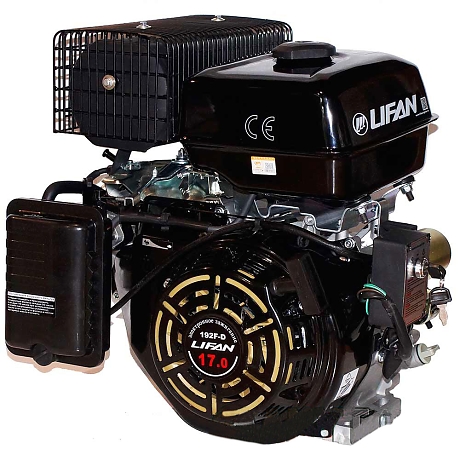 Двигатель бензиновый LIFAN 192FD (17 л.с. электростартер)