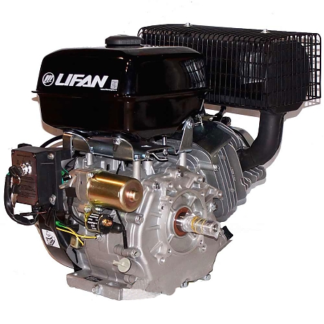Двигатель бензиновый LIFAN 192FD 7А (17 л.с. электростартер) катушка 7А